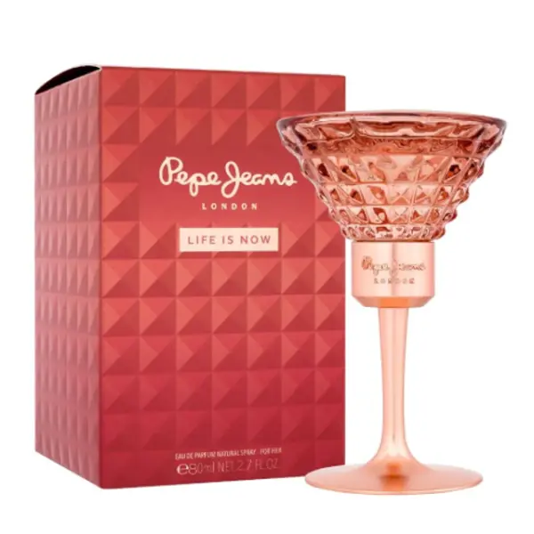 PEPE JEANS FOR HER EDP LIFE IS NOW 80ML