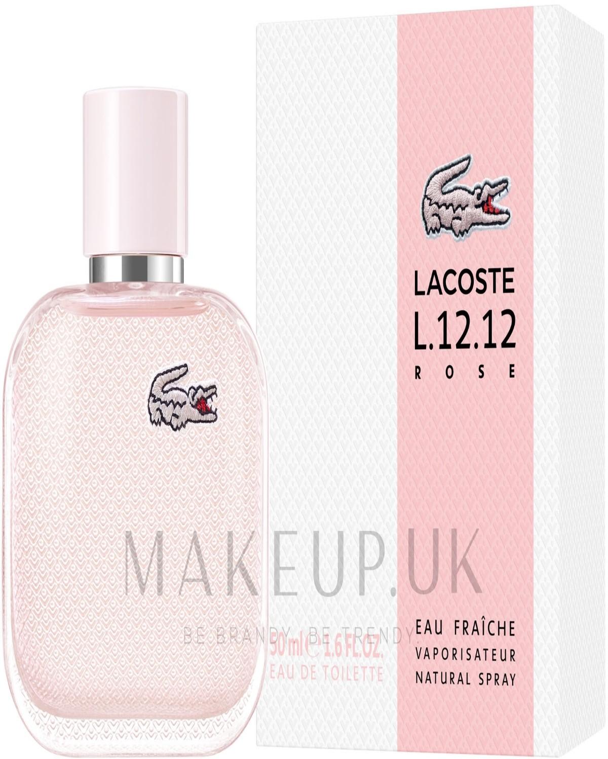 Lacoste L.12.12 Rose Eau Fraîche Eau de Toilette 100ml