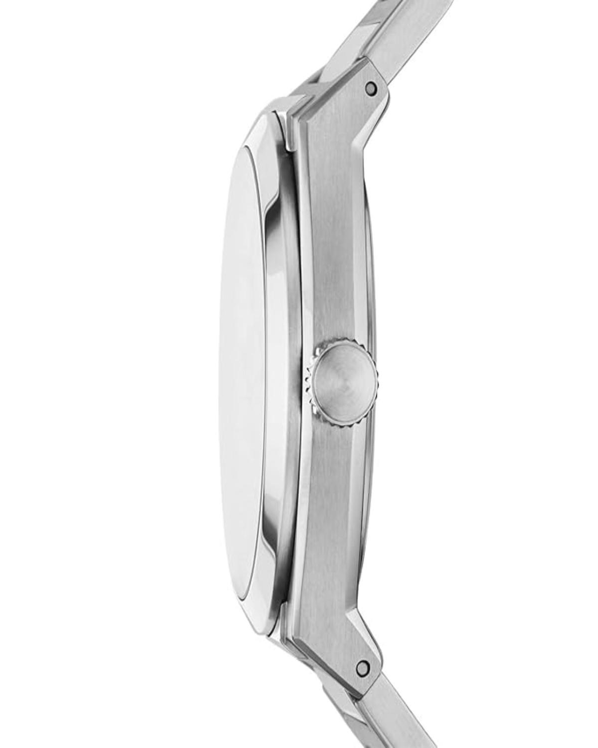 Fossil Everett Three-Hand Date Stainless Steel Watch FS5985 - Image 3