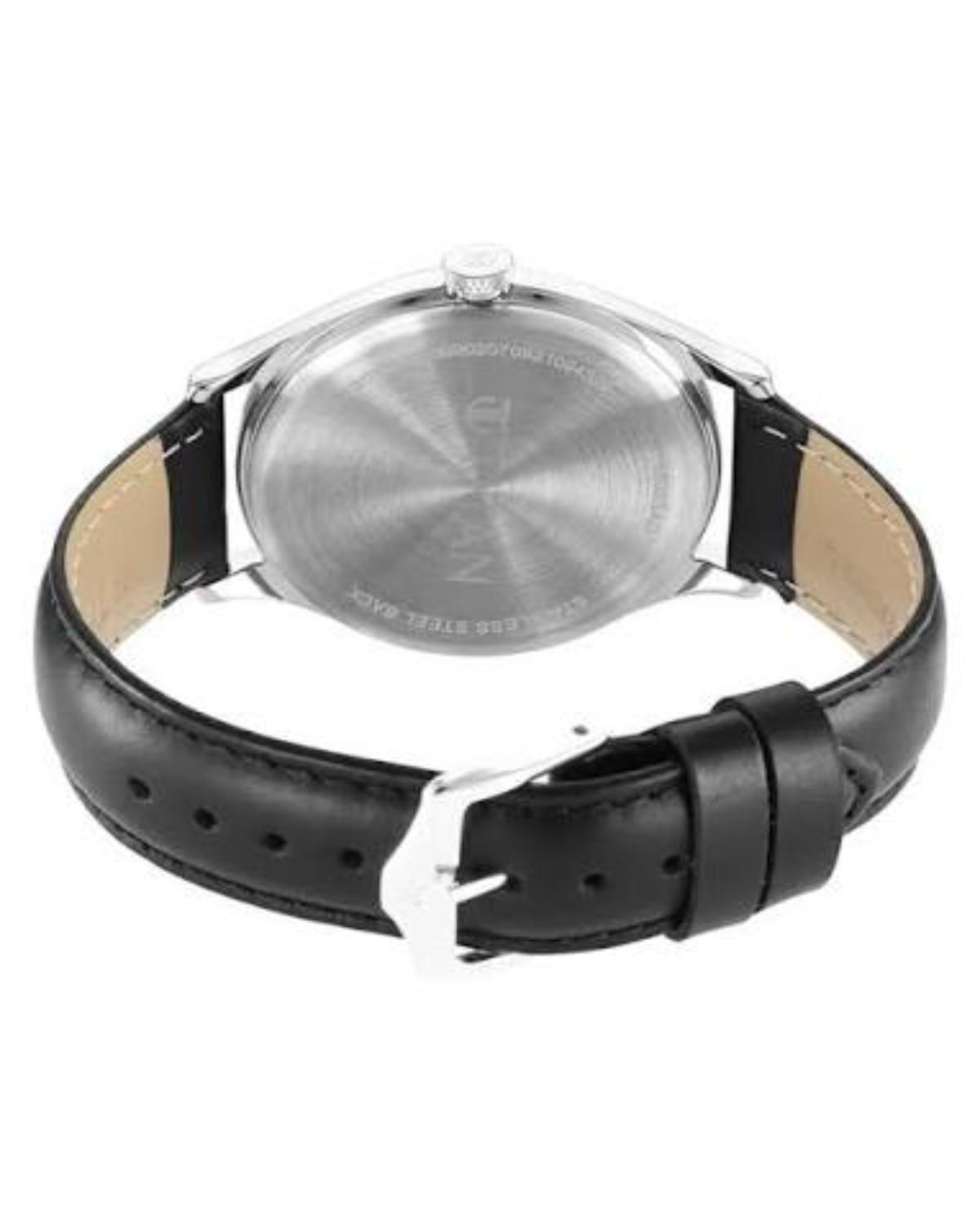 TITAN LAGAN QUARTZ ANALOG SILVER DIAL TWO-TONE STAINLESS STEEL STRAP MEN’S WATCH NT1775NM01 - Image 2