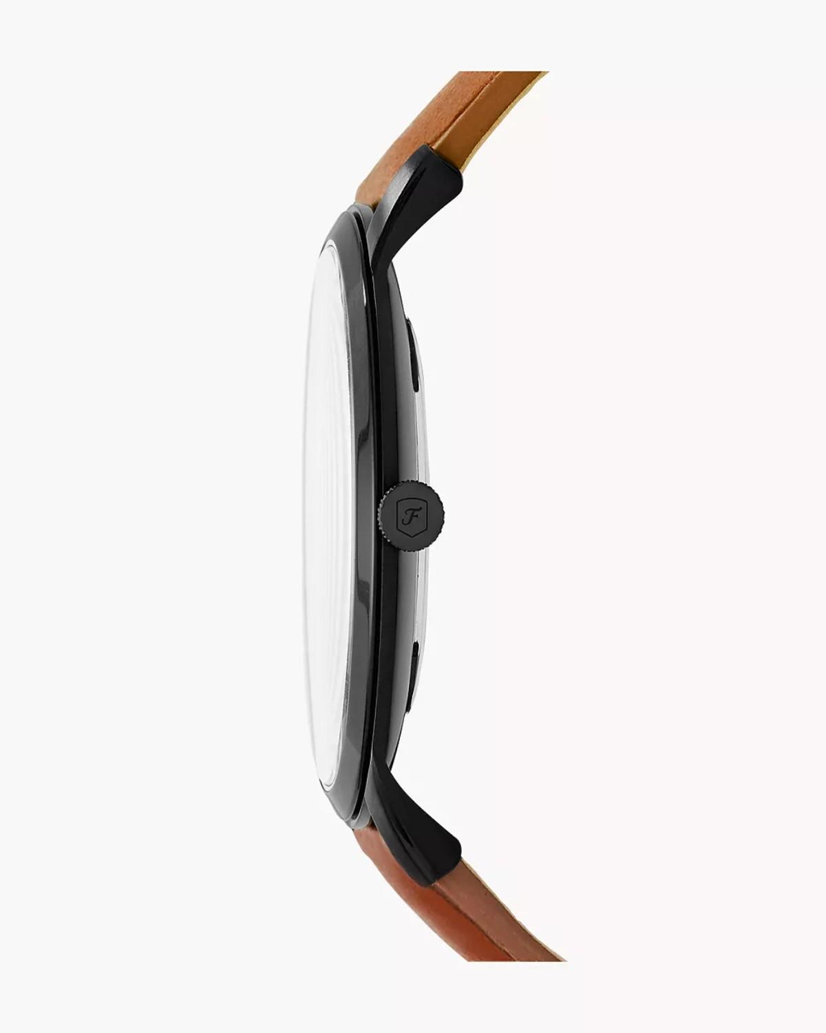 Fossil The Minimalist Slim Three-Hand Leather Watch FS5305 - Image 2