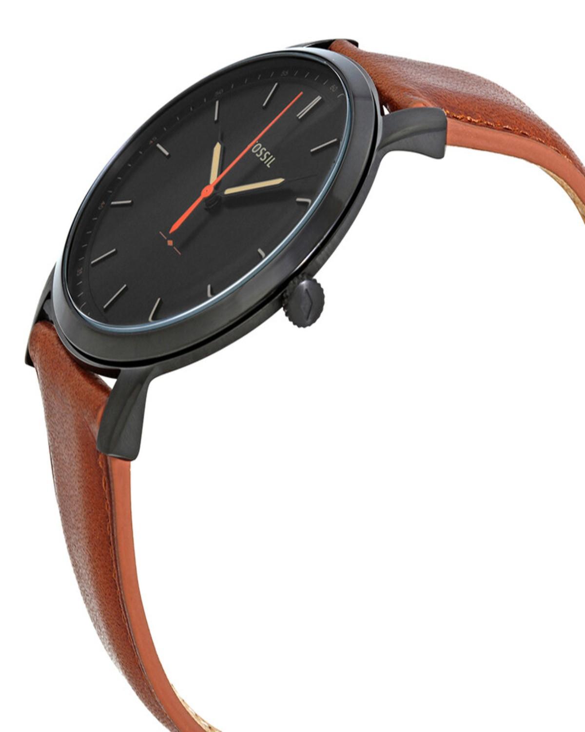Fossil The Minimalist Slim Three-Hand Leather Watch FS5305 - Image 3