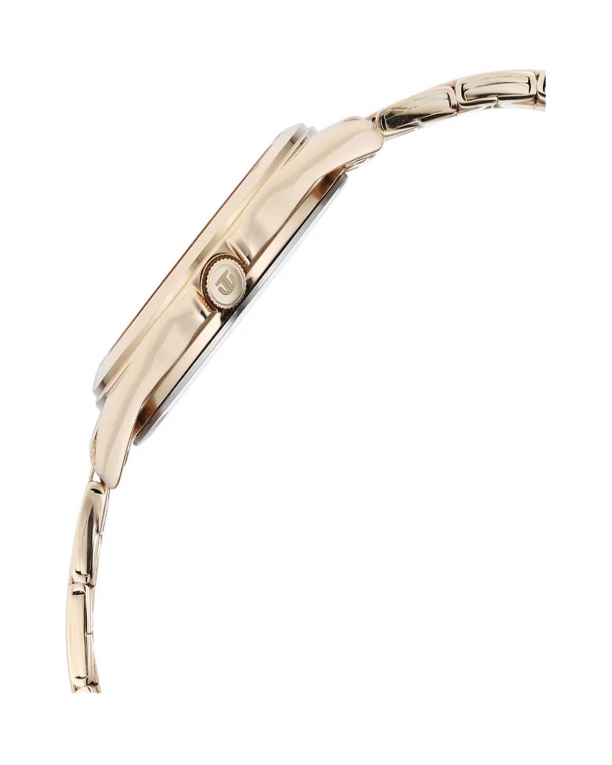 TITAN SPARKLE QUARTZ ANALOG PINK-PURPLE DIAL ROSE GOLD STAINLESS STEEL STRAP WOMEN’S WATCH 2565WM06 - Image 4