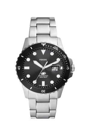 Fossil FB-01 Three-Hand Date Stainless Steel Watch FS5652