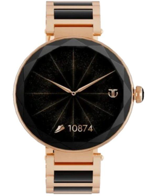 TITAN ELIXIR SMART QUARTZ AMOLED BLUETOOTH CALLING TWO-TONE STAINLESS ...