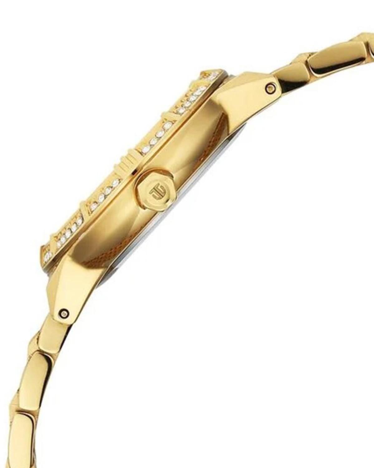 TITAN NEUPREMIUM QUARTZ ANALOG CHAMPAGNE DIAL STAINLESS STEEL STRAP MEN’S WATCH NS1875YM02 - Image 2