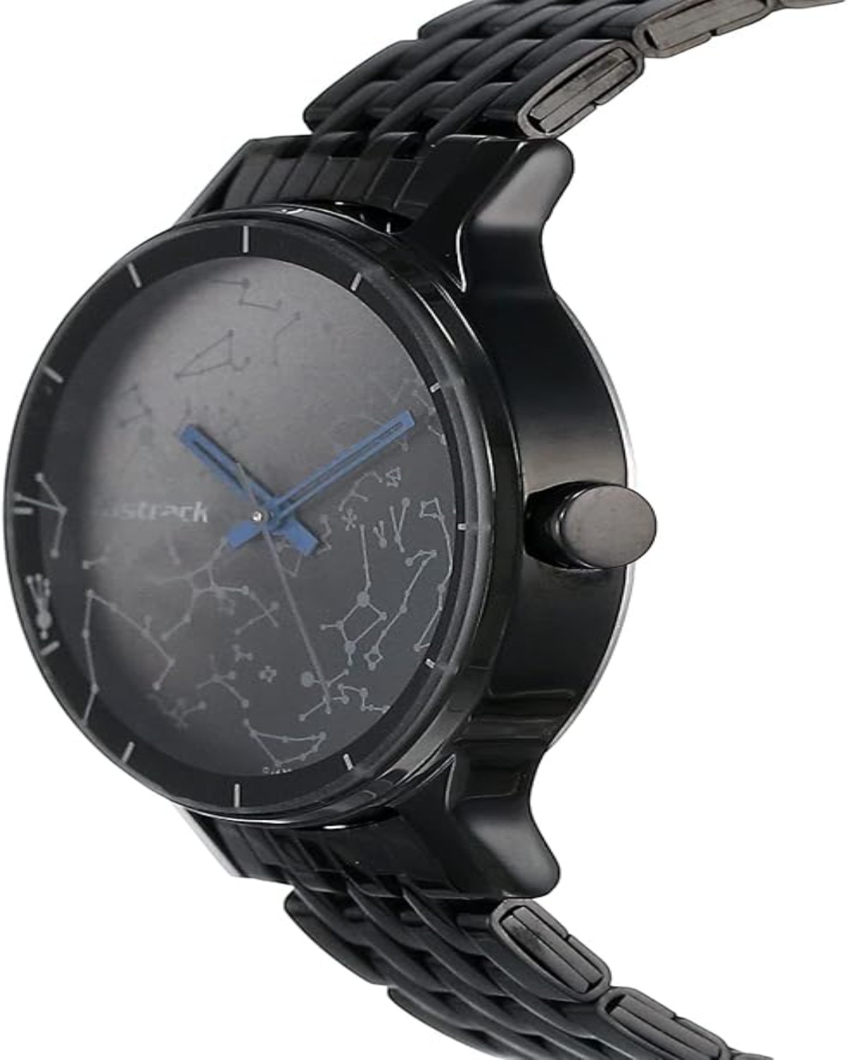 TITAN TEES QUARTZ ANALOG BLACK DIAL STAINLESS STEEL STRAP UNISEX WATCH NN6192NM01 - Image 3