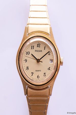 Pulsar Classic Gold-Tone Stainless Steel Watch PK3032X1