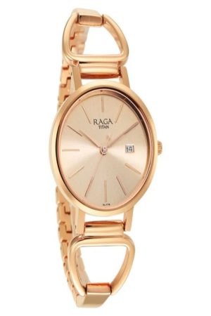 TITAN WORKWEAR QUARTZ ANALOG SILVER DIAL STAINLESS STEEL STRAP WOMEN’S WATCH NT2697WM01