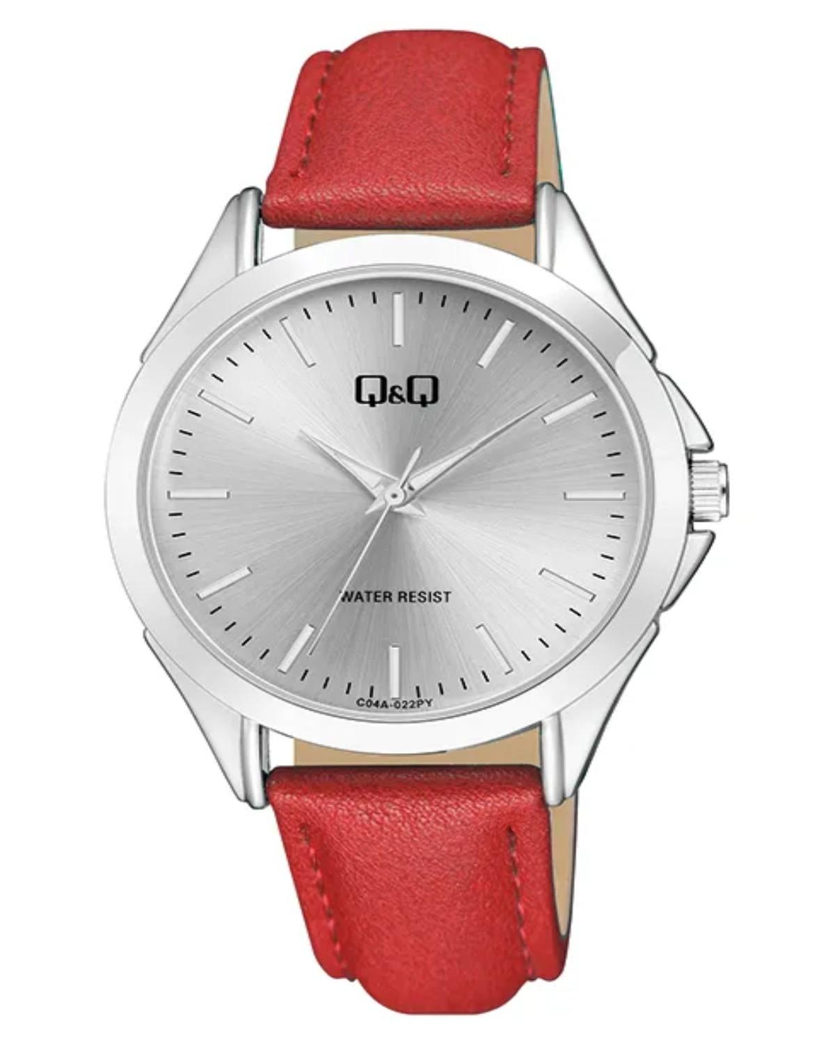 Q&Q Analog Stainless Steel Watch C04A-022PY