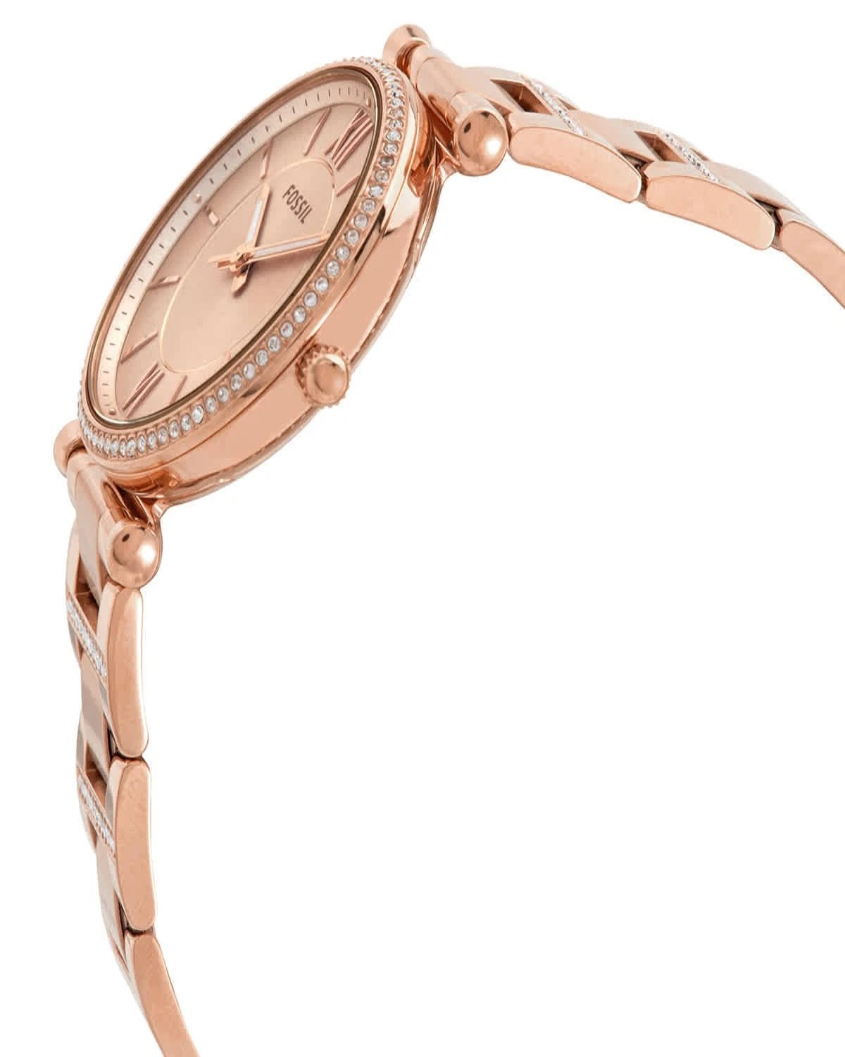 Fossil Carlie Three-Hand Rose Gold-Tone Stainless Steel Watch ES4301 - Image 2
