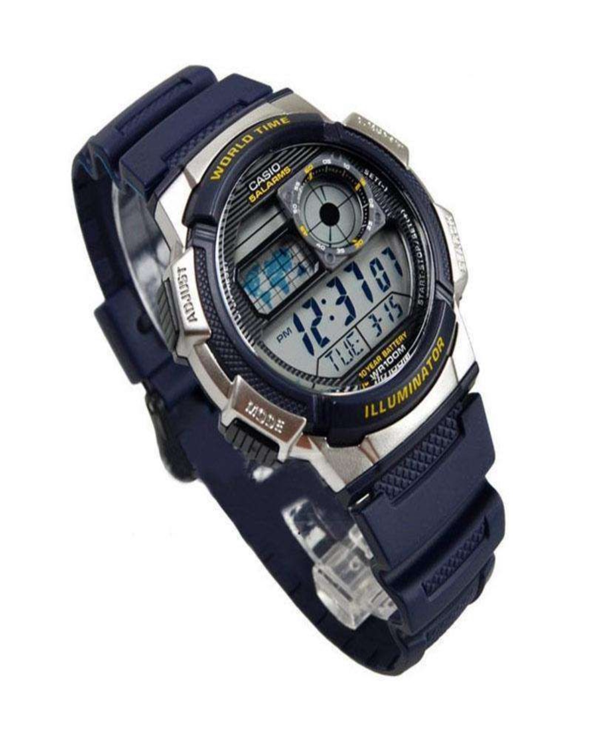 CASIO AE-1000W-2AVDF Digital World Time Watch - Image 3