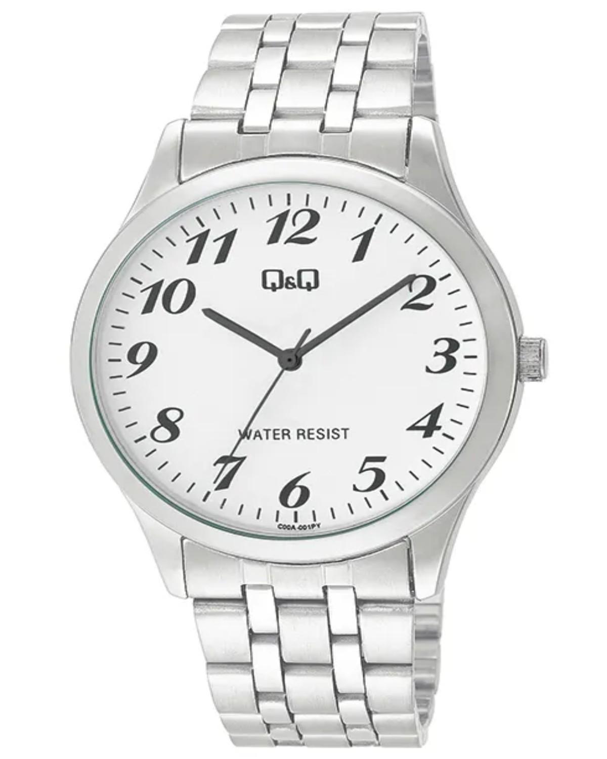 Q&Q Analog Stainless Steel Watch C10A-001PY