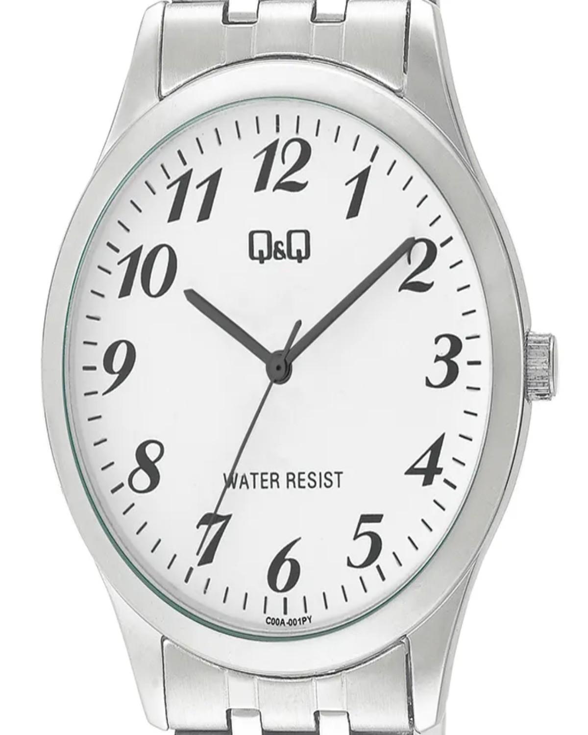 Q&Q Analog Stainless Steel Watch C10A-001PY - Image 2