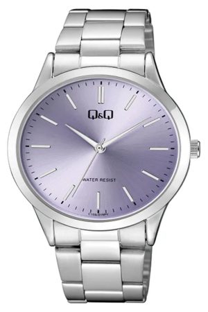 Q&Q Analog Stainless Steel Watch C10A-019PY