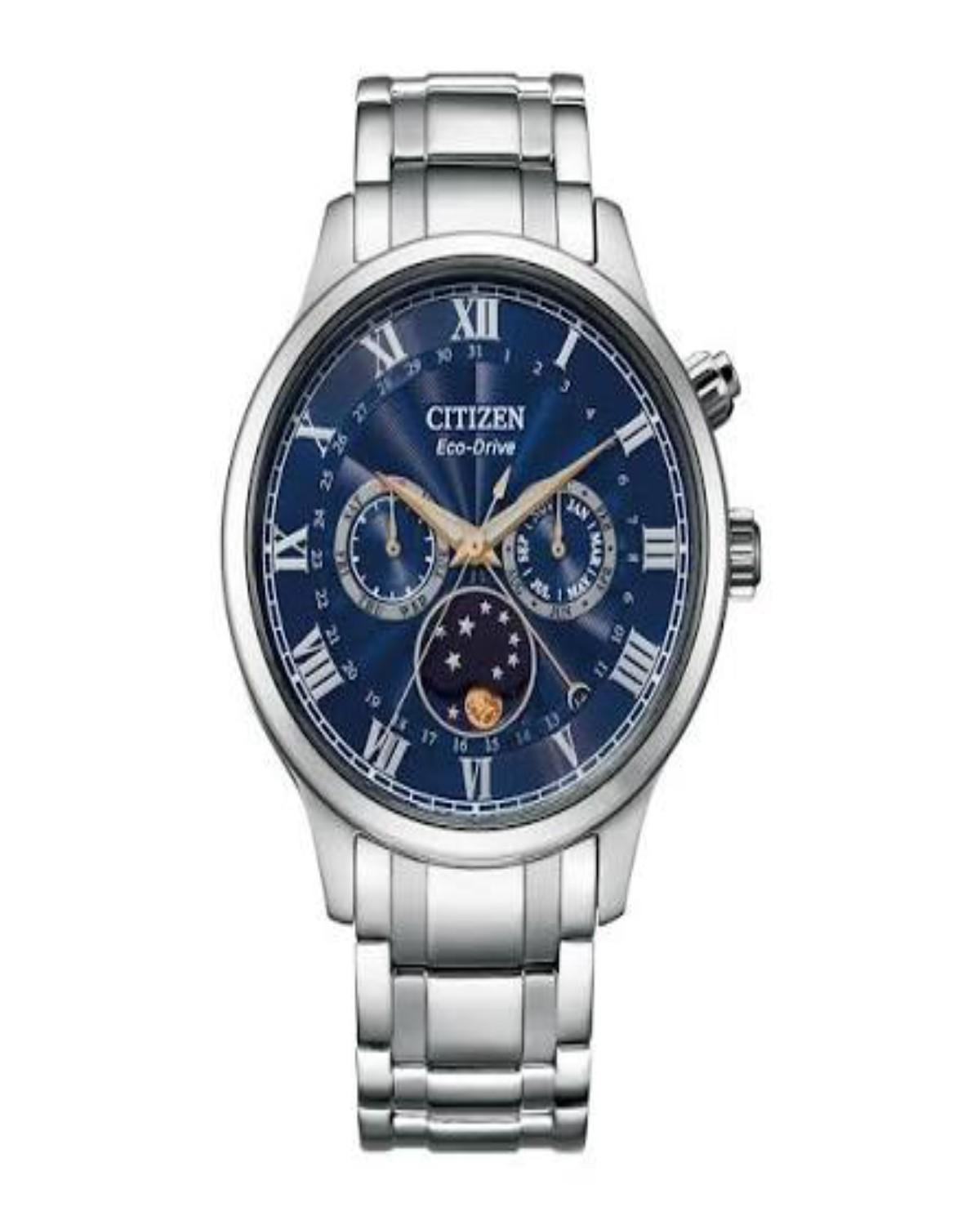 CITIZEN AP1050-81L Eco-Drive Moon Phase Men’s Watch