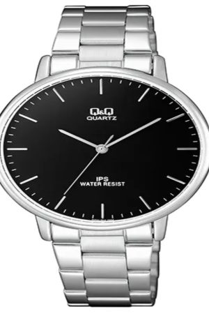 Q&Q Analog Leather Watch DA59J304Y