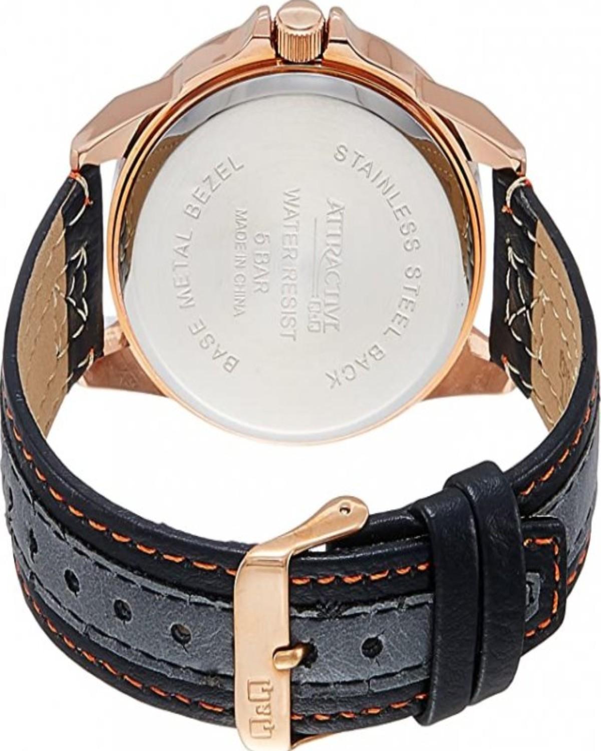 Q&Q Analog Leather Watch DA66J105Y - Image 2