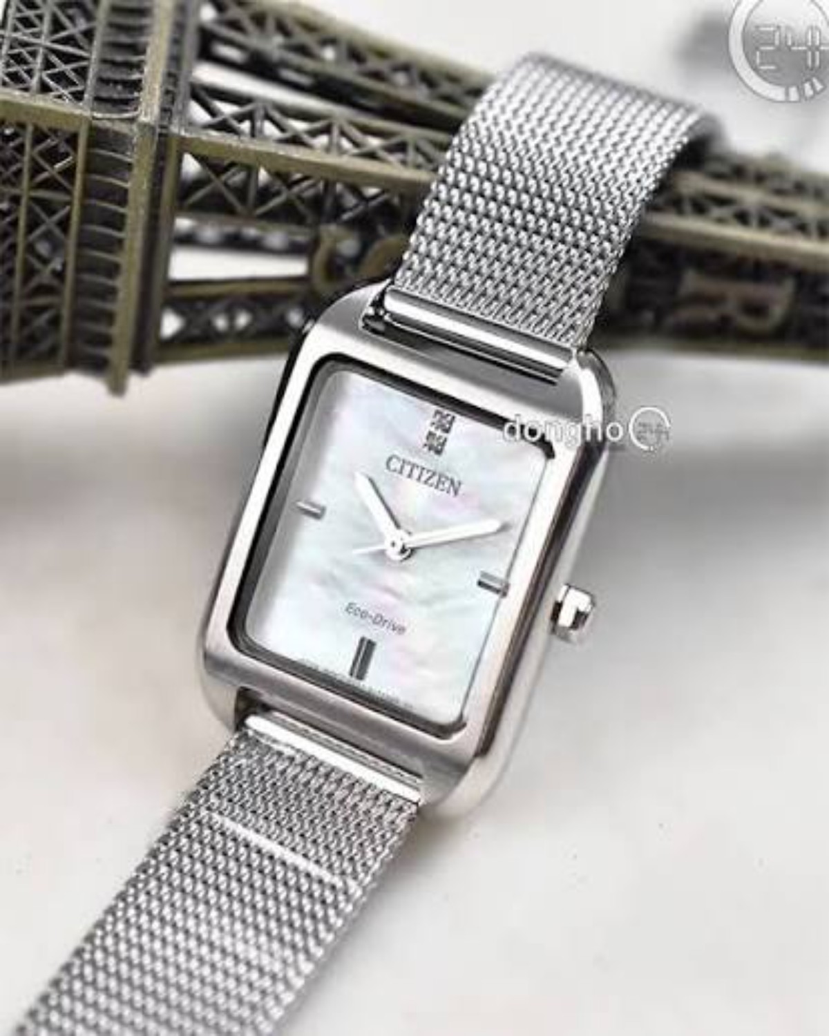 CITIZEN EM0491-81D Eco-Drive Ladies Stainless Steel Watch - Image 4