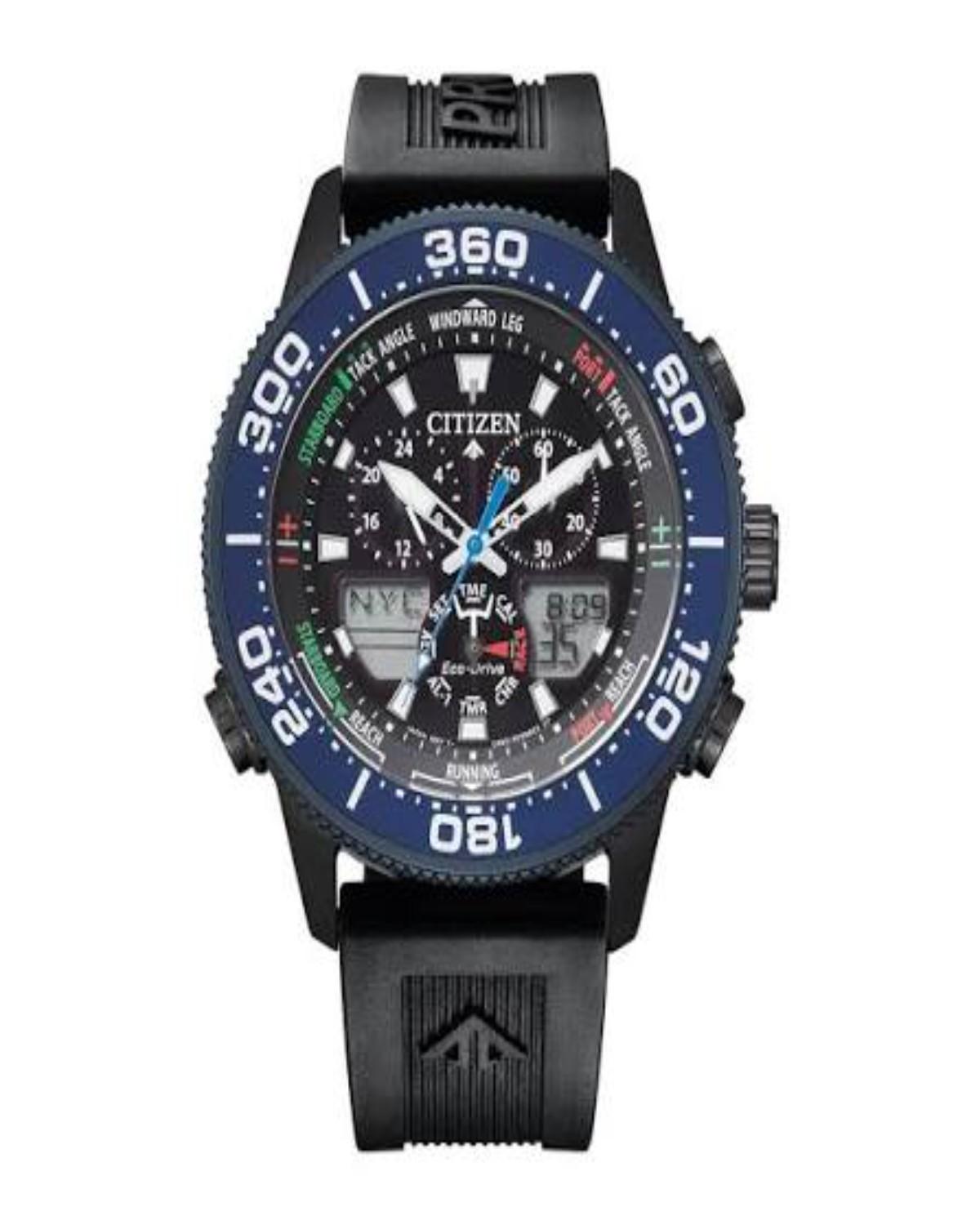 CITIZEN JR4065-09E Promaster Marine Eco-Drive Yacht Timer Men’s Watch