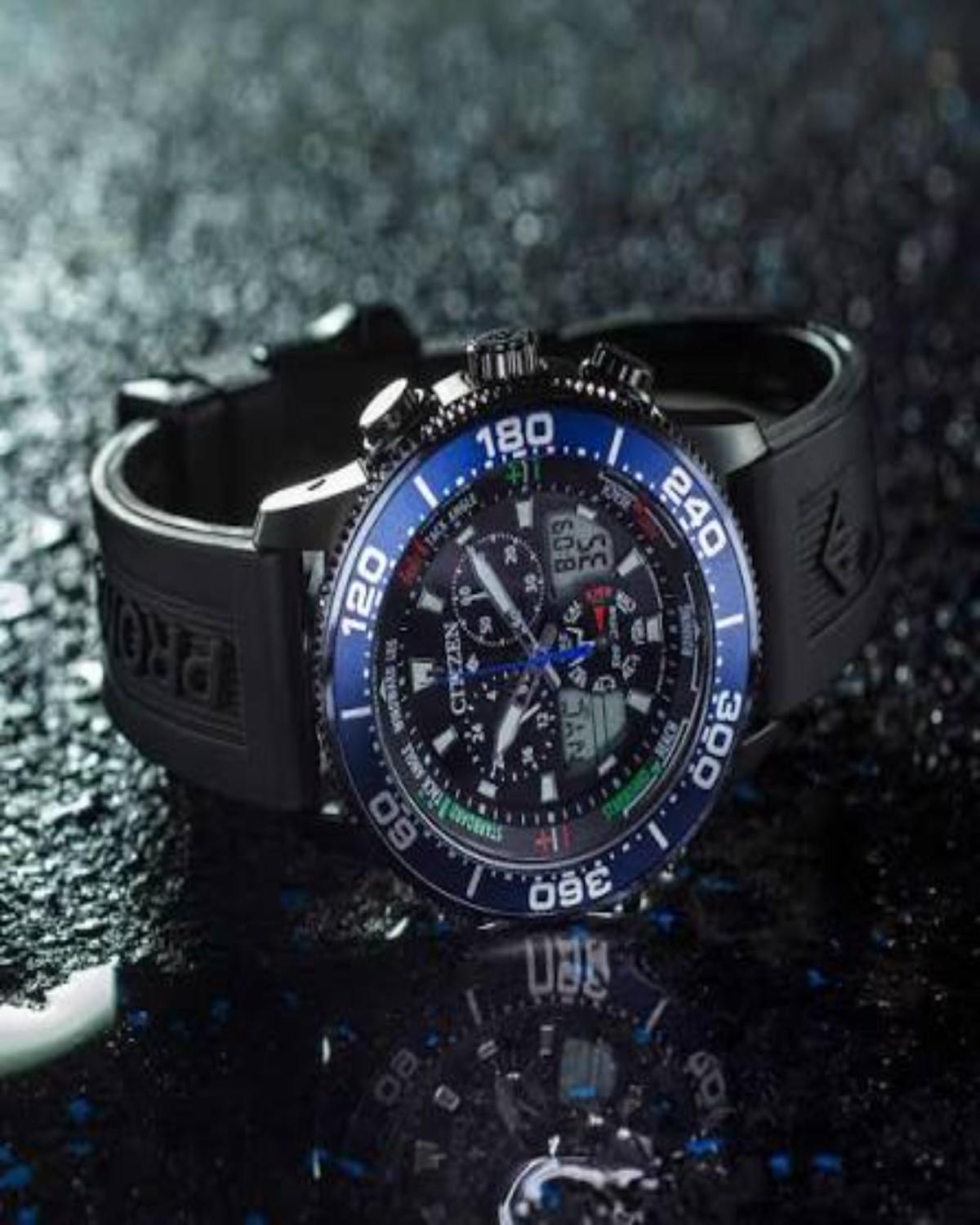 CITIZEN JR4065-09E Promaster Marine Eco-Drive Yacht Timer Men’s Watch - Image 2