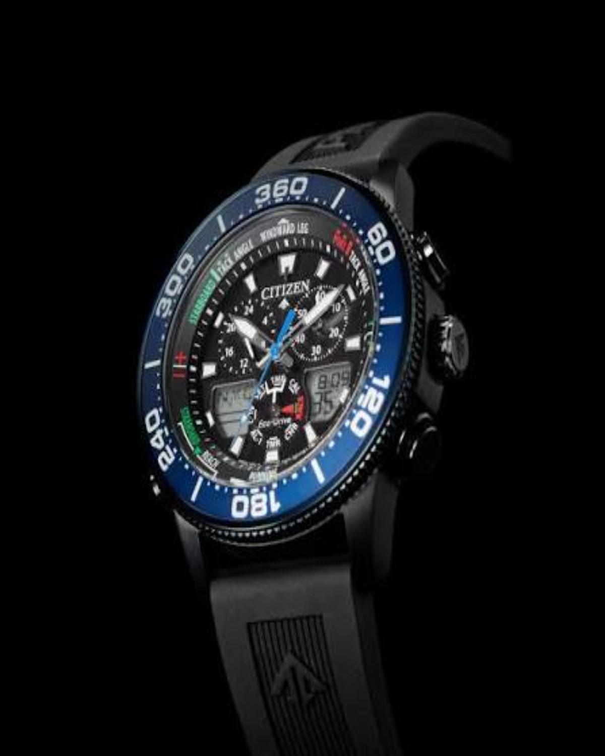 CITIZEN JR4065-09E Promaster Marine Eco-Drive Yacht Timer Men’s Watch - Image 3