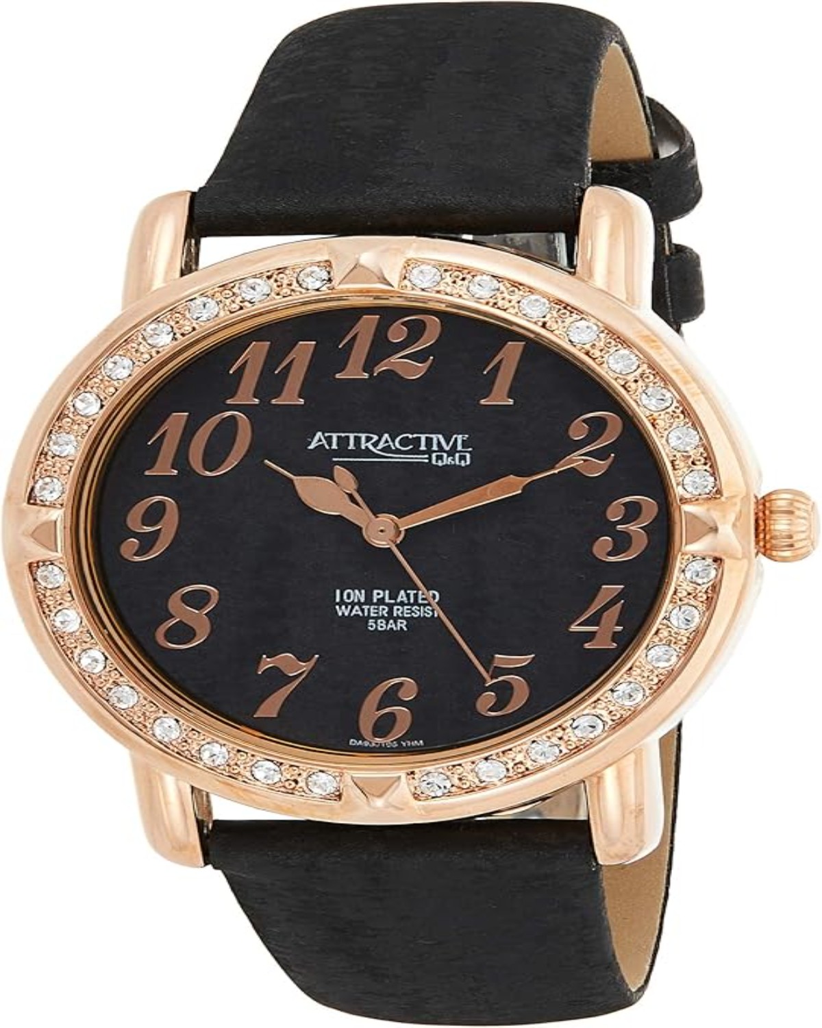 Q&Q Analog Leather Watch DA93J105Y