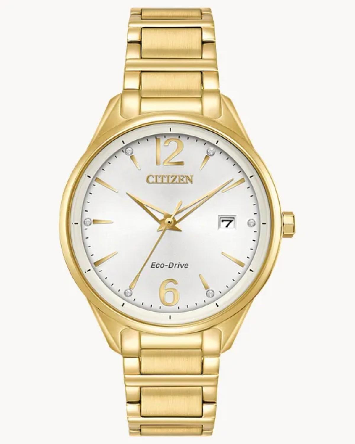 CITIZEN FE6102-53A Eco-Drive Ladies Stainless Steel Watch