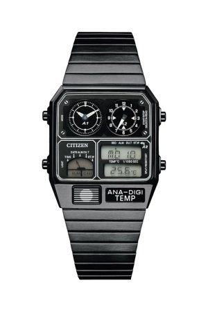 CITIZEN JG2105-93E ANA-DIGI TEMP Retro Chronograph Watch