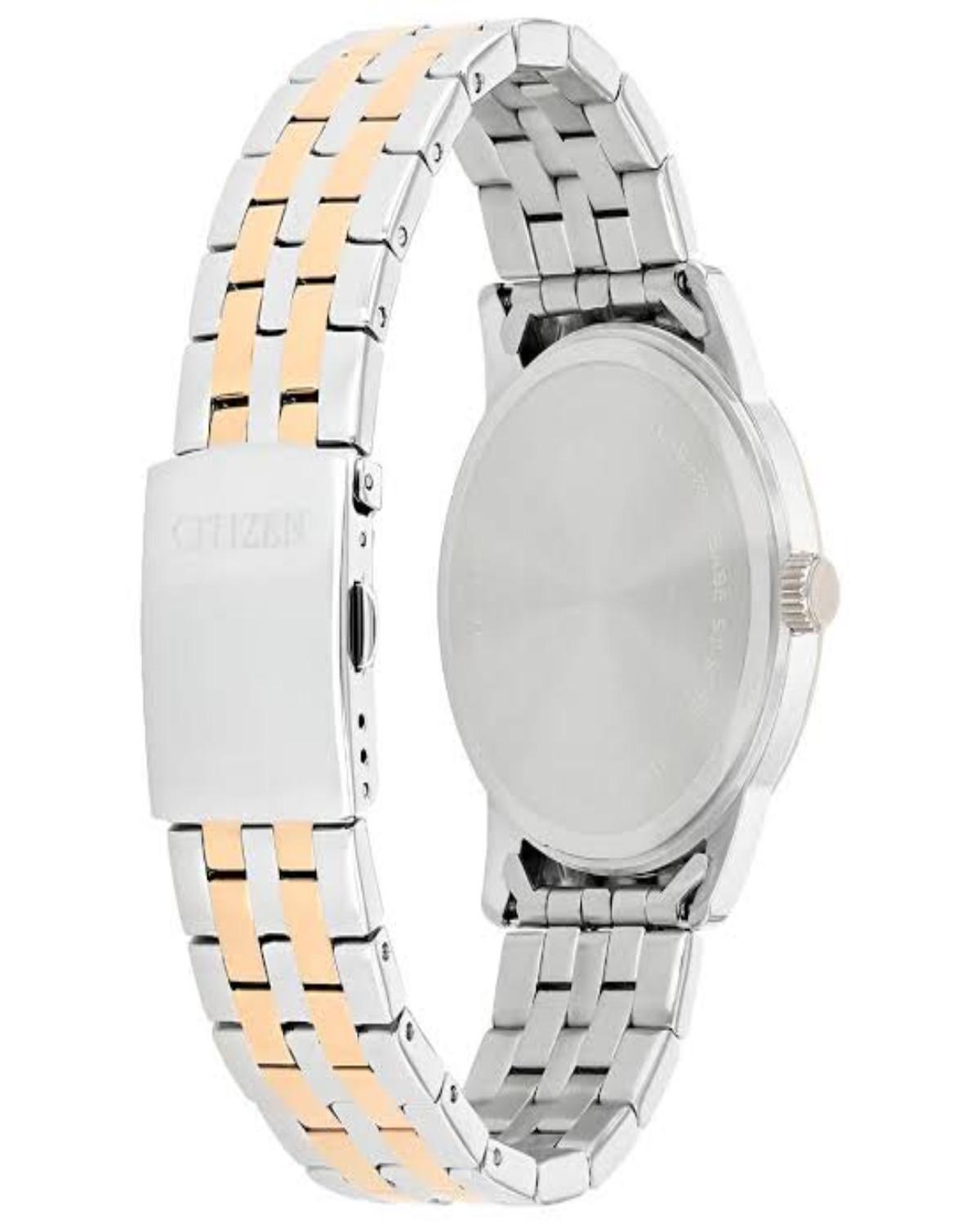 CITIZEN AK5006-58A Moonphase Quartz Two-Tone Dress Watch - Image 3