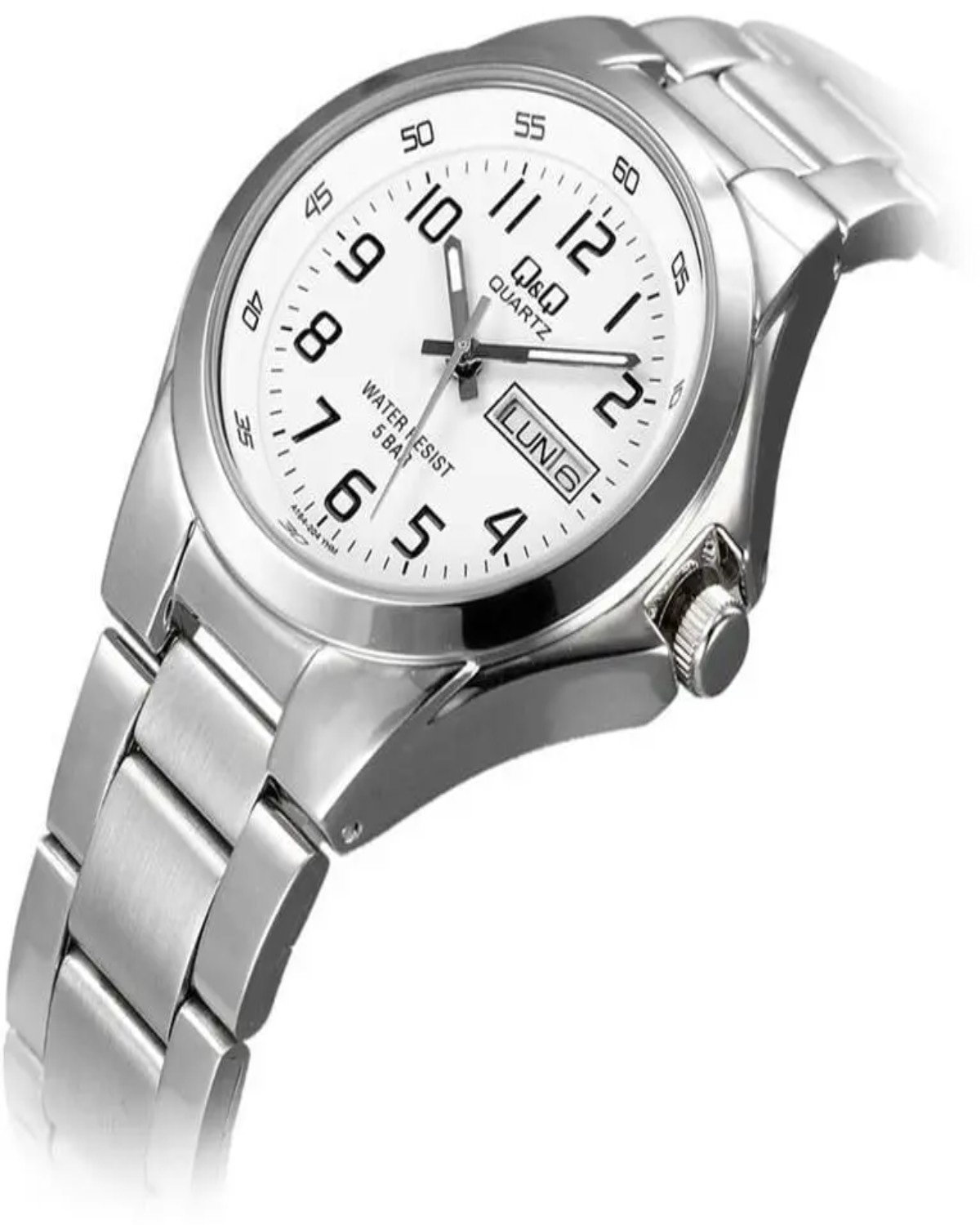 Q&Q Analog Stainless Steel Watch F477J204Y - Image 2