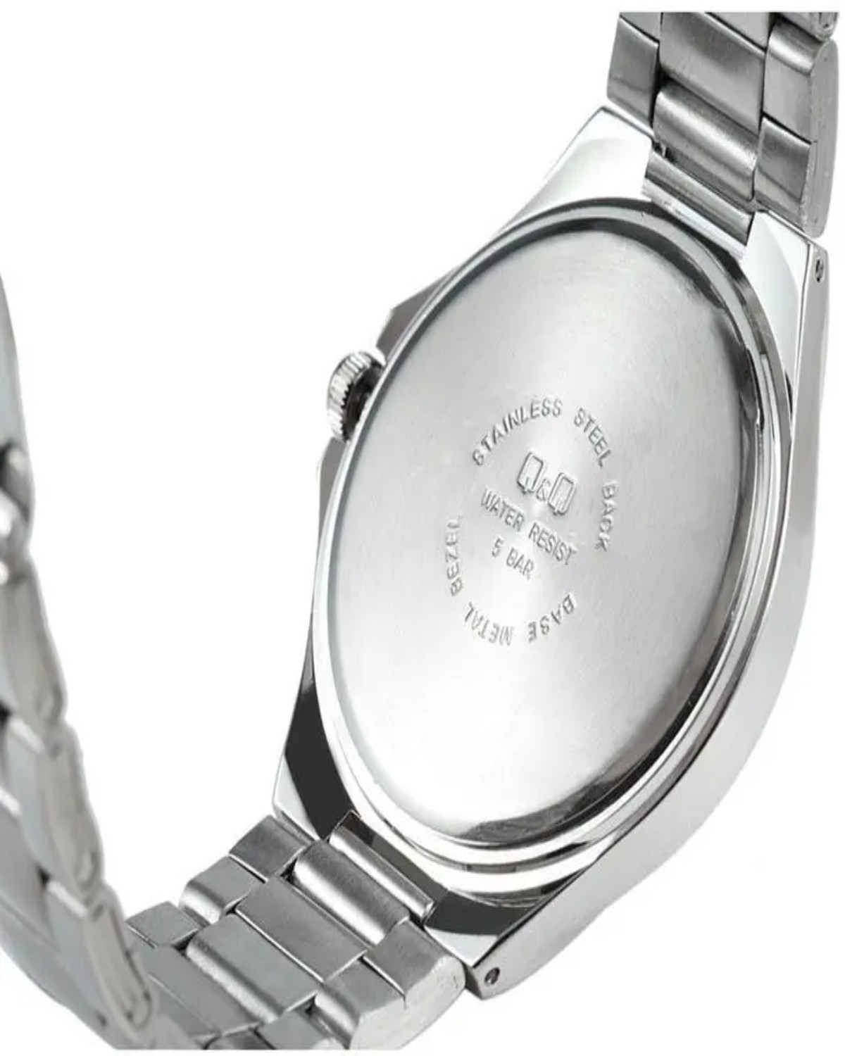 Q&Q Analog Stainless Steel Watch F477J204Y - Image 3