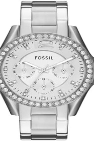 Fossil Riley Multifunction Stainless Steel Watch ES3202