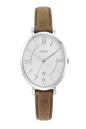 Fossil Jacqueline Three-Hand Leather Watch ES3708